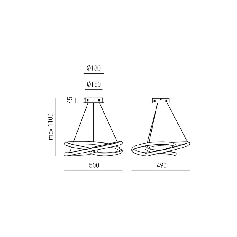 Lampa Diva S/P