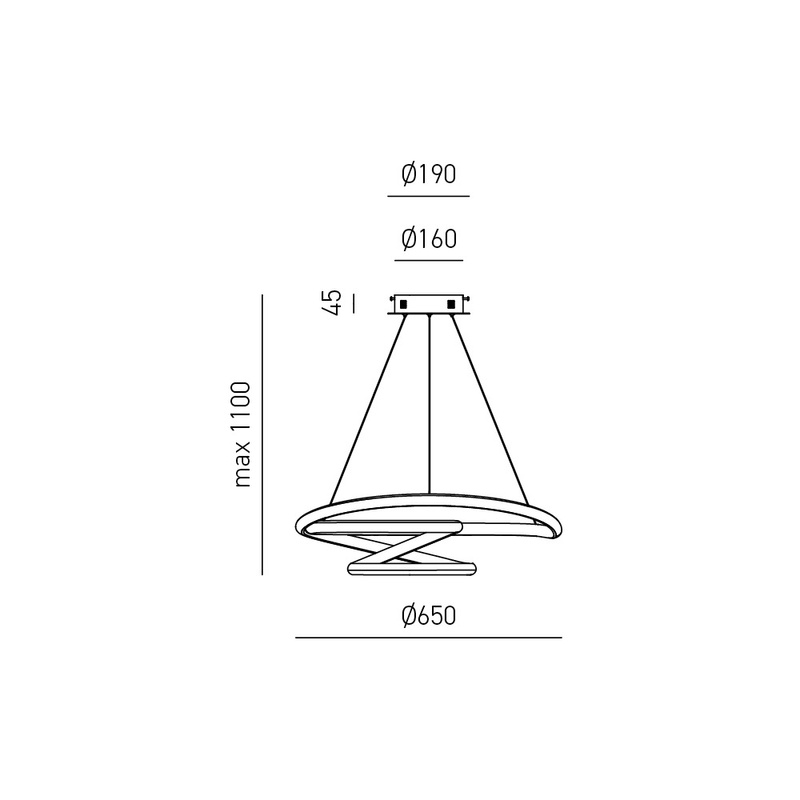 Lampa Diva S/G