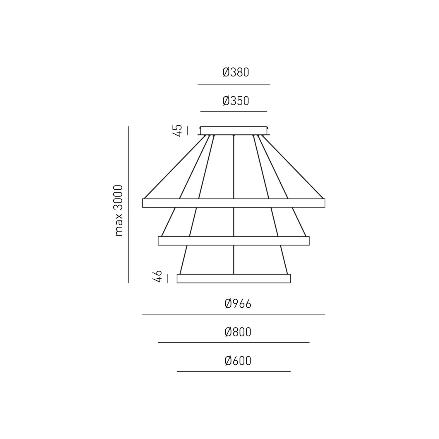 Lampa Criseide S/3