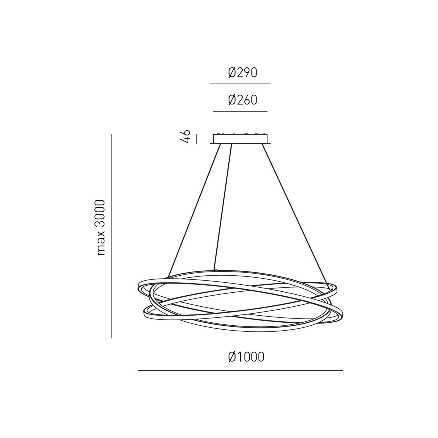 Lampa Atia S/G