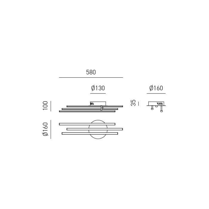Lampa Tullia P/3