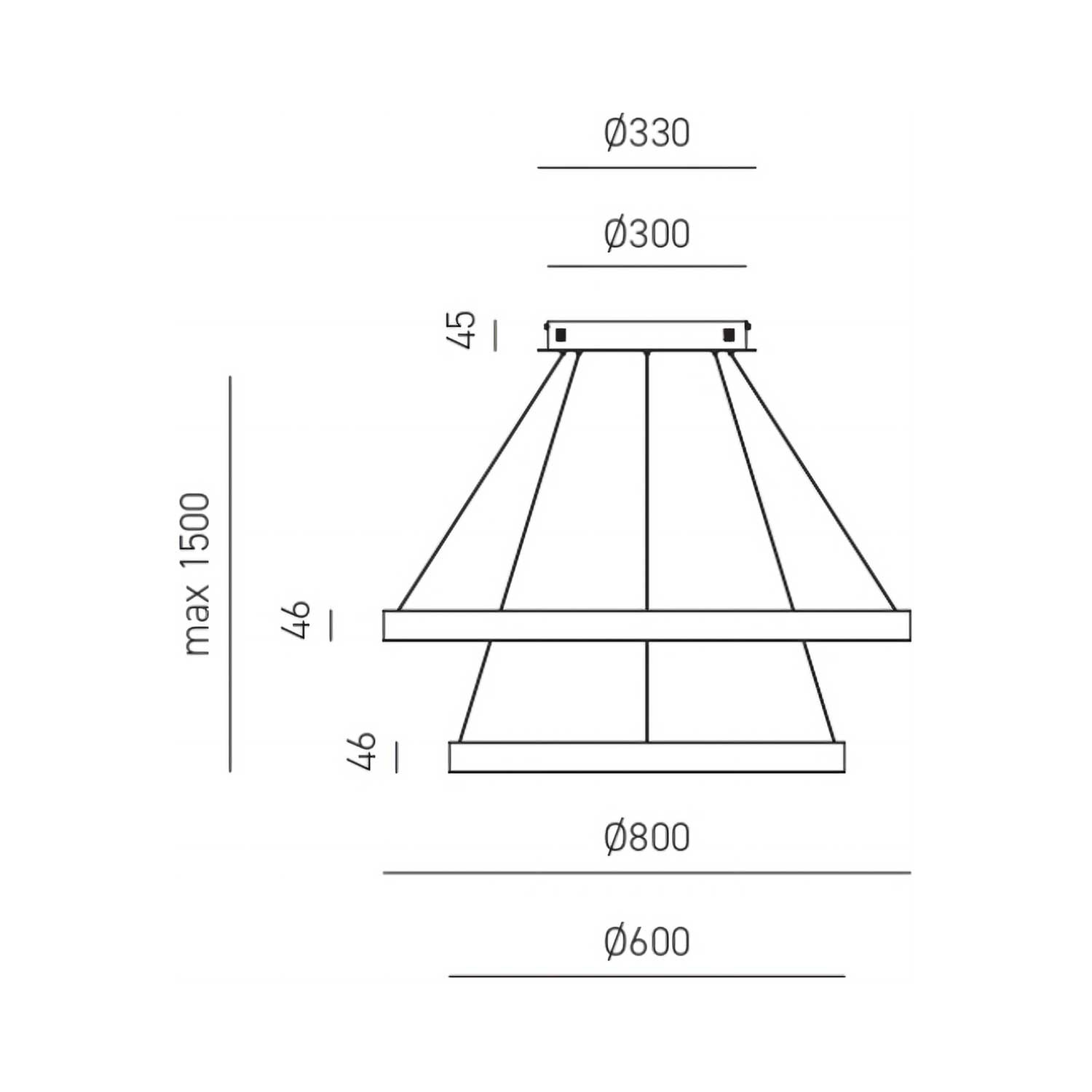 Lampa Criseide S/2G
