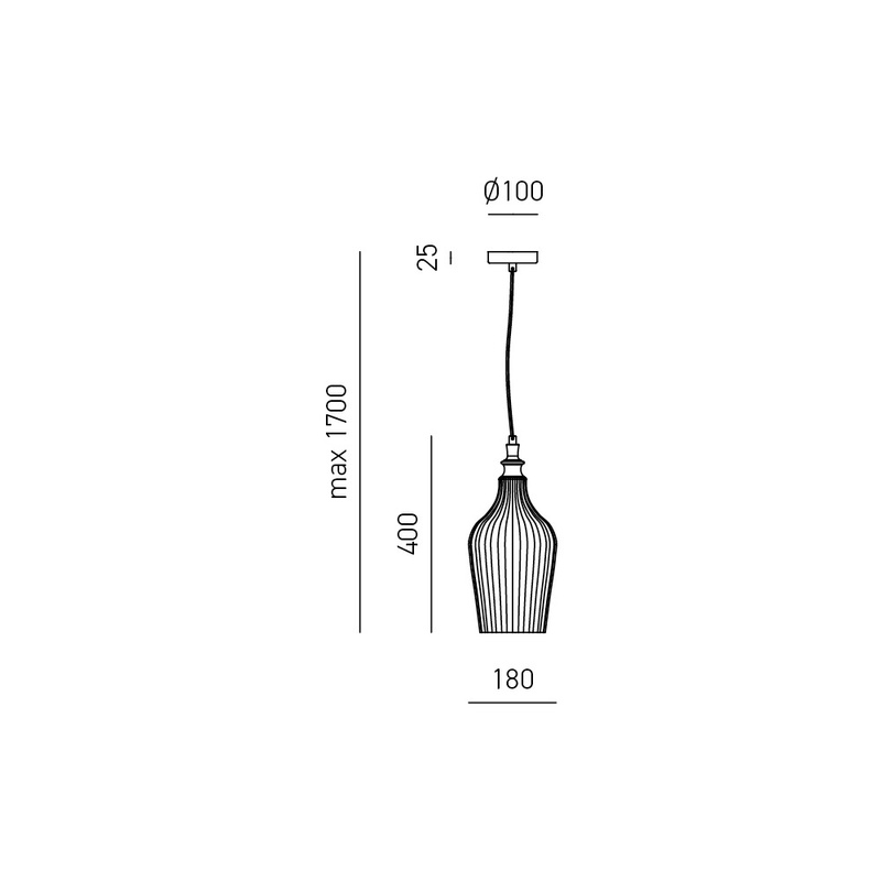 Lampa Cleofe S/12
