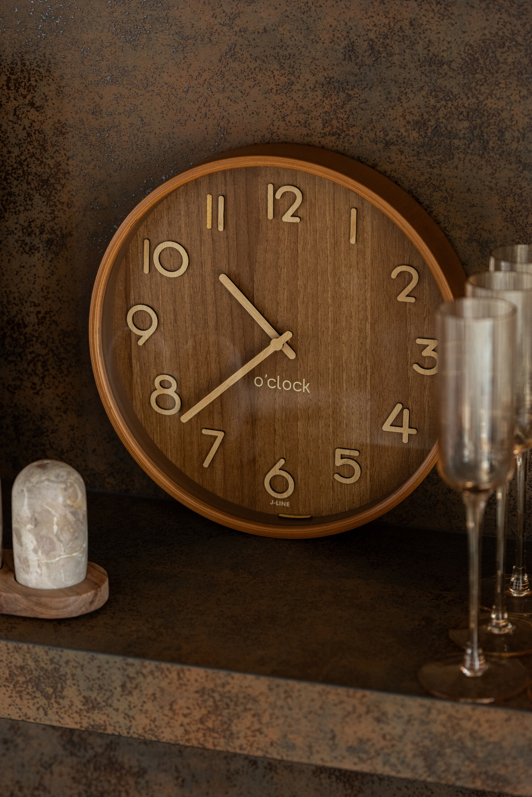 Zegar Ścienny Drewniany