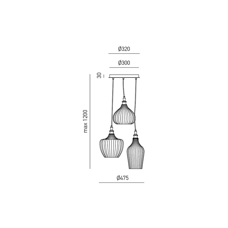 Lampa Cleofe S/3