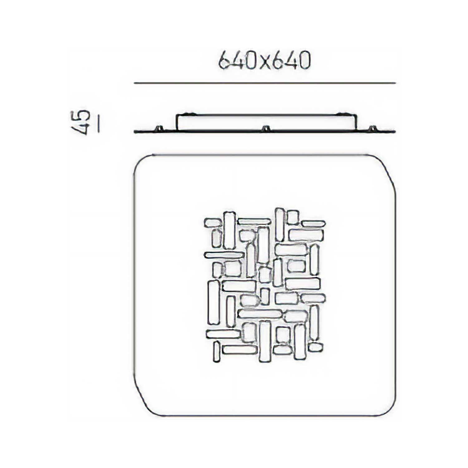 Lampa Pixel P/G