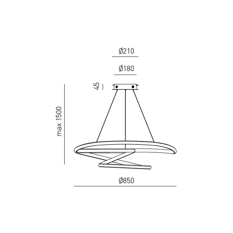 Lampa Diva S/S