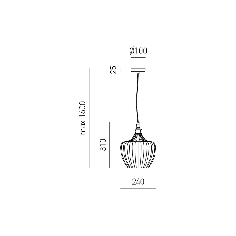 Lampa Cleofe S/10