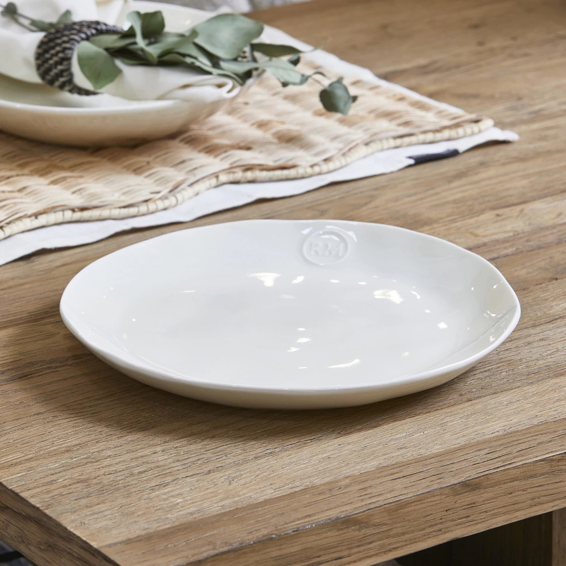 Talerz Obiadowy Portofino Biały