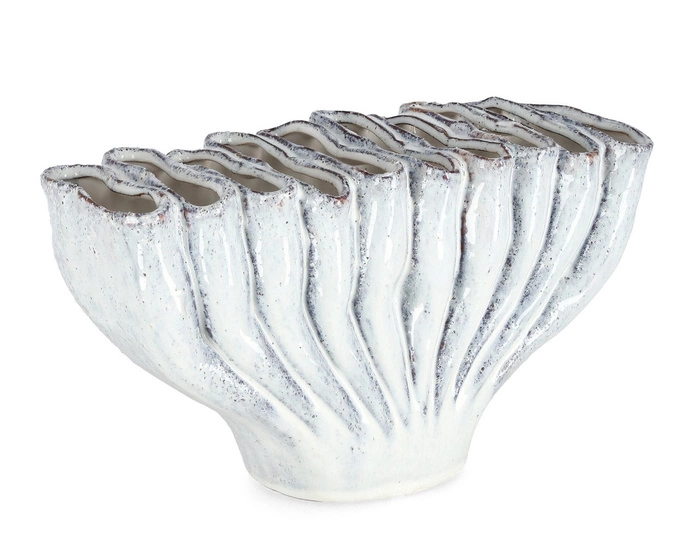 Wazon Teika Biel